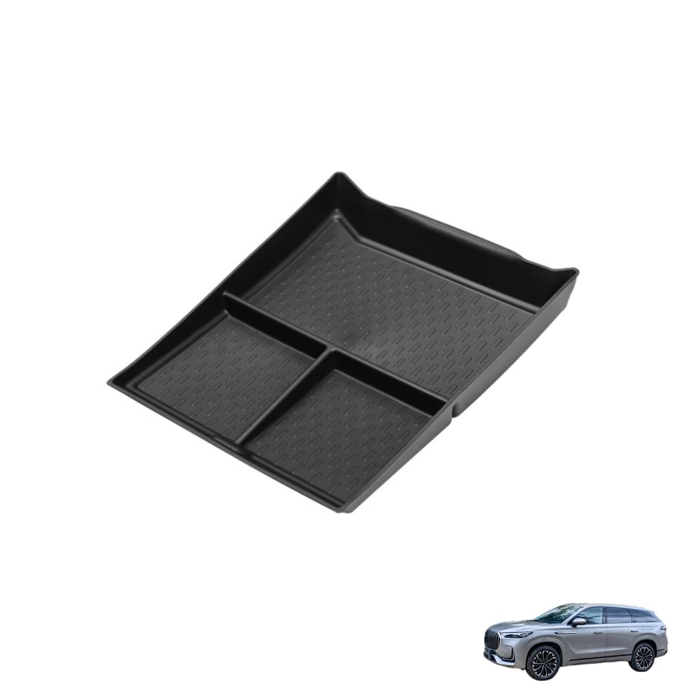 QQJHBAMYN Center Console Organiser Lower, for CHERY TIGGO 9