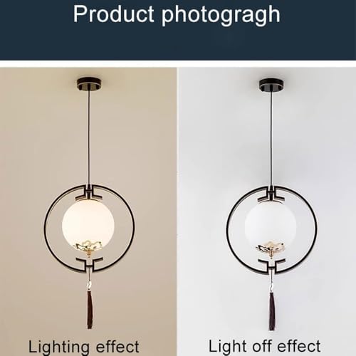 Lustre moderne à abat-jour en verre pour un éclairage optimal - 5