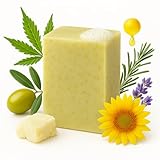 naturacbd® natur seife ohne chemie - Bio Hanf Gesichts- & Körperseife – vegane Naturseife mit...