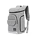 Sac à Dos Plus Frais Imperméable Sac à Dos isolé léger Sac à Glace Plus Frais Sac à Dos scellé à bière à Pique-Nique, Camping, randonnée,Gray