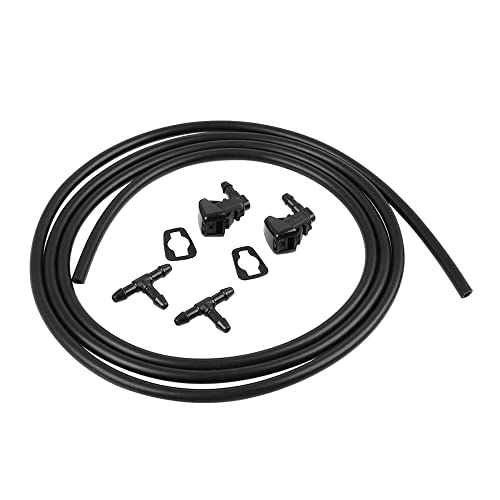 Front Windshield Washer Nozzles Hose Kit for Jeep Grand Cherokee 11-17 Auto AU