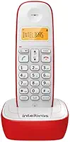 Telefone Sem Fio TS 7510 Vermelho Intelbras