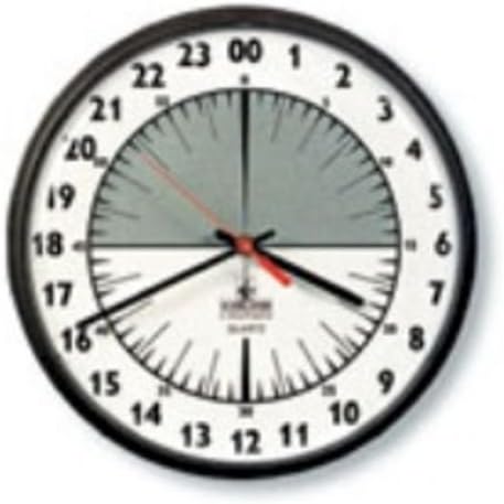 24 Hour Wall Clock