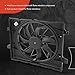 A-Premium Engine Radiator Cooling Fan Assembly Compatible with Select Dodge & Jeep Models - Durango 2011-2020, Grand Cherokee 2011-2021 - Replace# 55037992AD