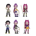 6 Pcs Set K-pop Korean Idol Demon Movie Hunters Action Figures Cute Character Figurines Hunters Merch Home Decor