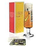 Design Bierglas mit modernen Dekoren