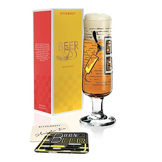 Ritzenhoff Beer Vaso de cerveza, 300 milliliters, Cristal