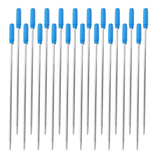 Opiniones y reviews de Bolígrafos y recambios . 42 DIYEAH 20Piezas Recambios De BolíGrafos Punta Fina Azul 20 Piezas Recarga De BolíGrafo Metal Compatible Con Cruzados Para Escritura Precisa