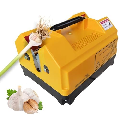 Cortador eléctrico para raíz de ajo doble cabeza