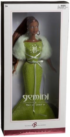 Barbie Collector Zodiac Dolls - African American - Gemini (May 22 - June 21)