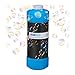 Relaxdays Bulles de savon liquide flacon 1 litre remplir fête machine à bulles pistolet à bulles, transparent