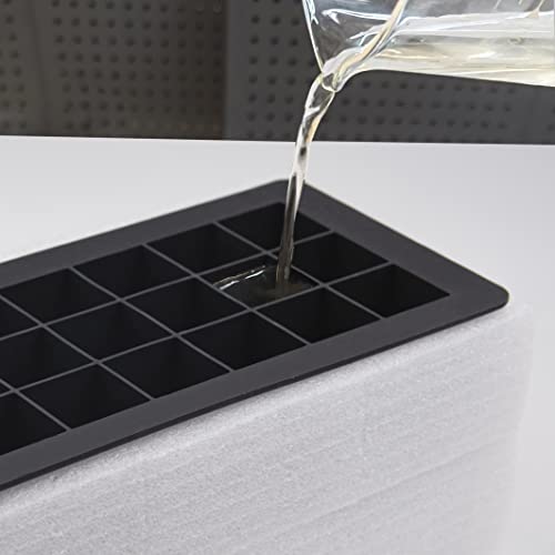 Clear Ice Cube Maker Tray - 21Pcs Large Ice Cubes Silicone Mold,Crystal Clear Ice Cube For Whiskey And Cocktail #TOP6