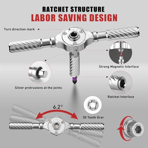VMAN Ratchet Screwdriver Set