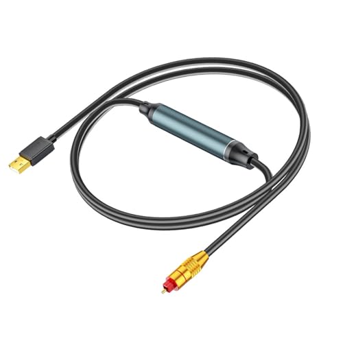 Adaptateur USB vers son optique SPDIF garantissant un signal sans perte ni interférence