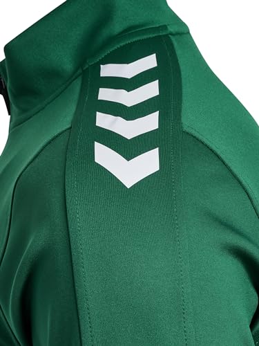 Sweat-shirt femme hummel veste zippée en polyester léger et extensible