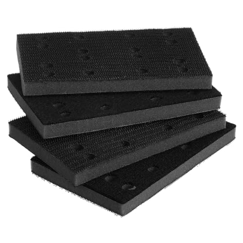 SEWACC Foam Sanding Block Sandpaper Sponge Drill Sander Attachment for Polishing