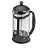 Caffettiera moderna 8 tazze nera - con filtro caffè a stantuffo in vetro
