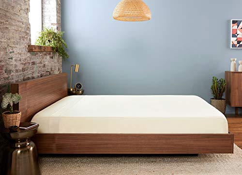 Sheex - Original Performance Sheet Set With 2 Pillowcases, Ultra-Soft Fabric Cooling And Breathes Better Than Traditional Cotton - Ecru, Split King #TOP2