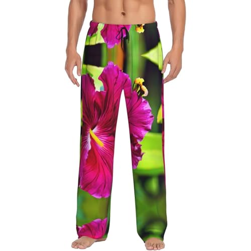 Pantalon de pyjama pour homme EdWal noir M idéal pour des soirées cocooning