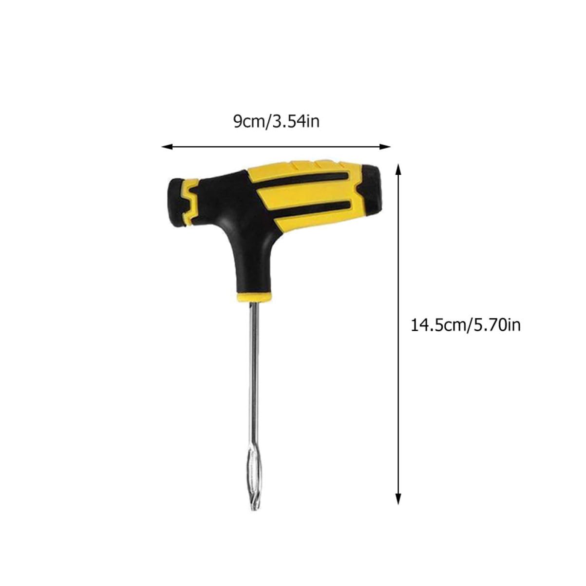 Ciieeo 4 Pcs Set Plastic Yellow Tire Puncture Plug Tire Repair Kit Tire Puncture Repair Device