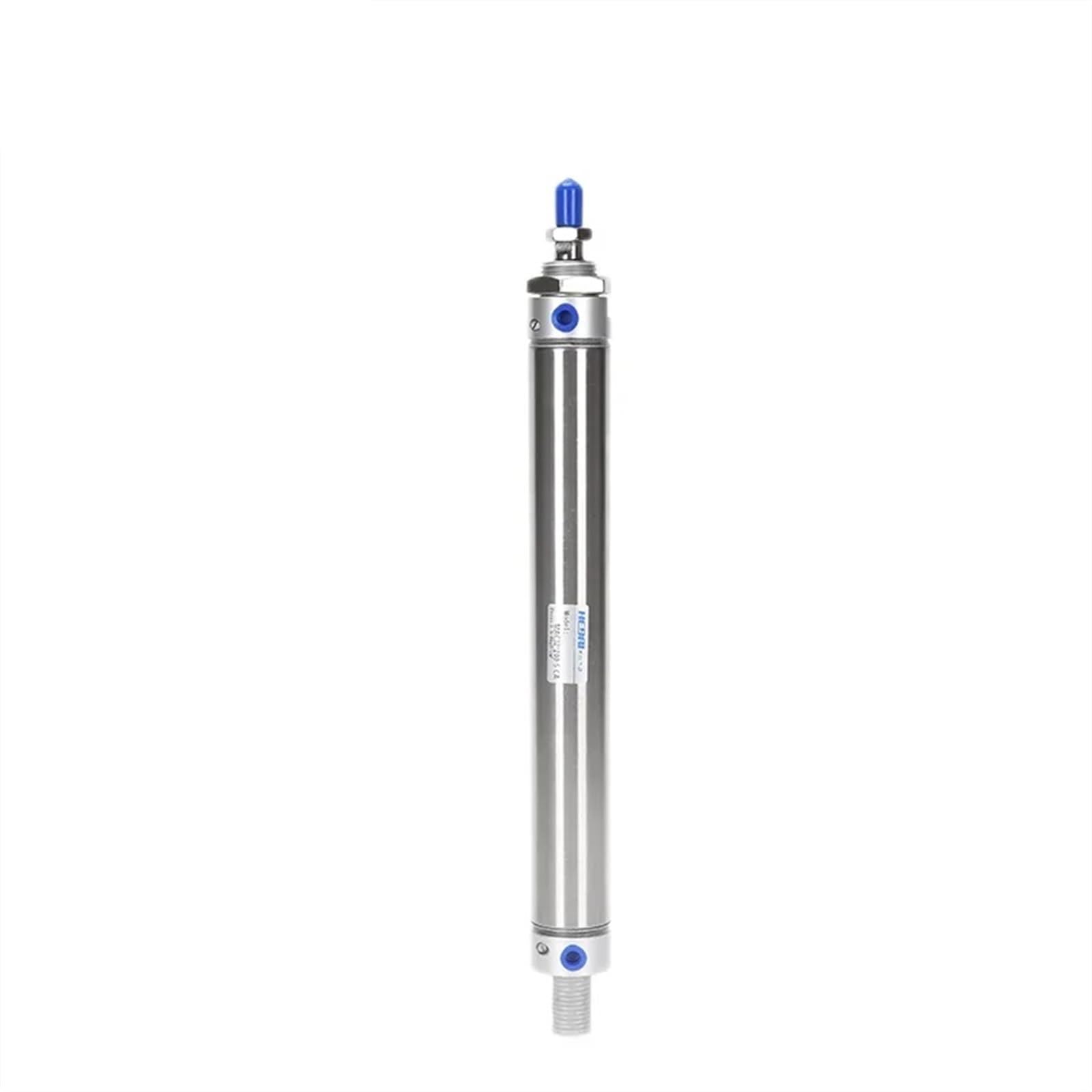 Mini cilindro neumático de acero inoxidable con amortiguador Cilindro neumático Diámetro MAC32 Carrera 25-300 mm Cilindro de aire(MAC32X250-S-CA)