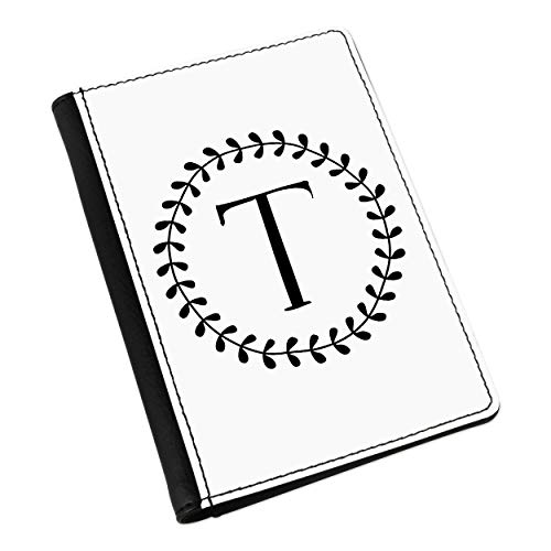 Protège-passeport Lettre T floral une idée cadeau idéale
