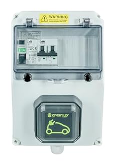 Coffret de recharge équipé d'une prise renforcée green'up et protection surcharge/court-circuit/défaut de terre