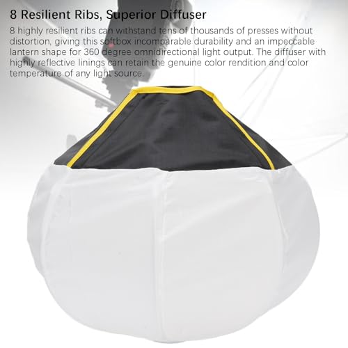 Softbox de linterna de 12 pulgadas modificador de difusor de luz omnidireccional de 270 grados 3