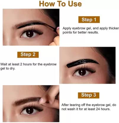 Buy 3 In 1 Black and Brown Eyebrow Powder Palette Online at Low 