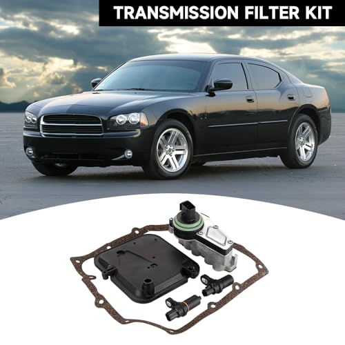 42RLE Transmission Shift Solenoid Block Filter Kit - Compatible for Chrysler 300 2005-2010 for Dodge Durango 2004-2009 for Jeep Liberty 2003-2012 - Replace Part 5143151AA, 92887A, 49618A by YOLLKY - Used condition - Image 2