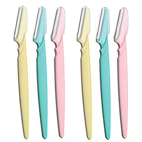 Maigk Lot Sale Wholesale Women Face & Eyebrow Hair Removal Safety Razor Trimmer Shaper Shaver (72 Pack)