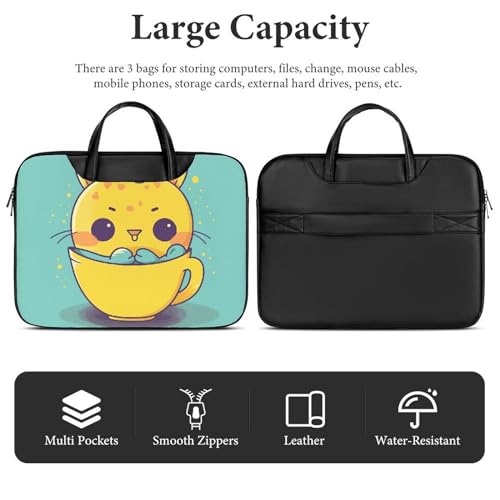 Bolso para portátil impermeable 17 pulgadas estilo 14 miniatura 5
