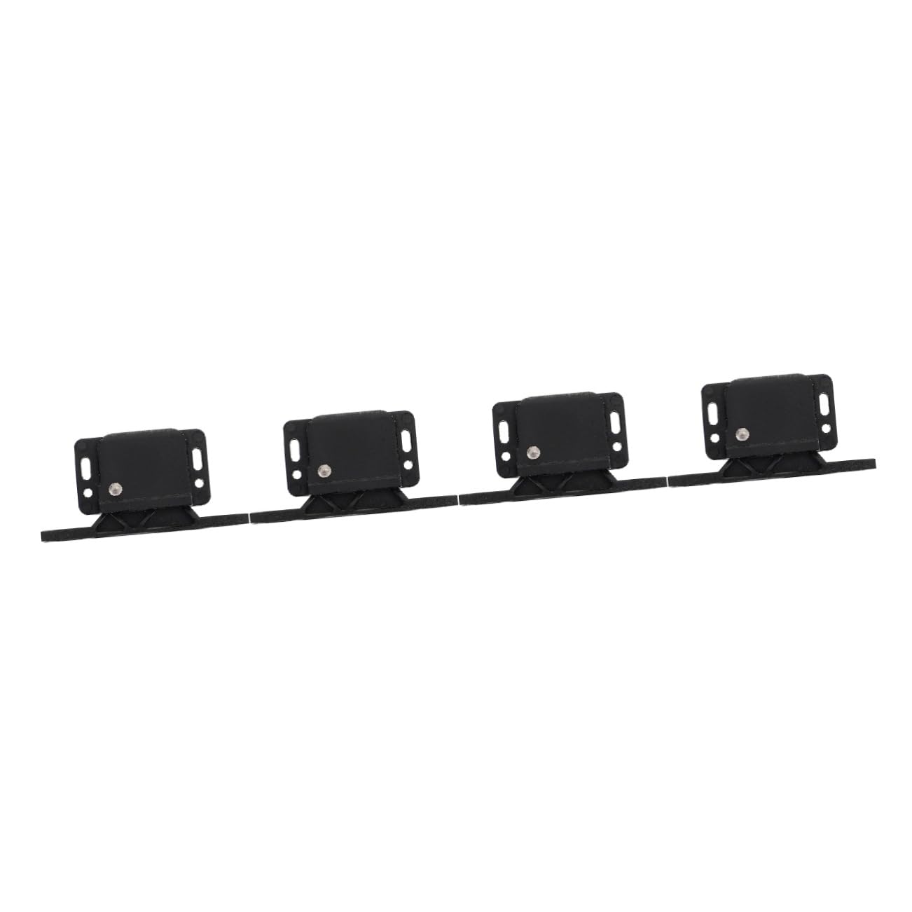 Mikikit 4stücke Cabinet Sliding Door Latch Lock Druckknopf Türverriegelung Für Schranktüren Installieren Langlebig Und Sicher Geeignet Für Schiebetüren Und Möbel