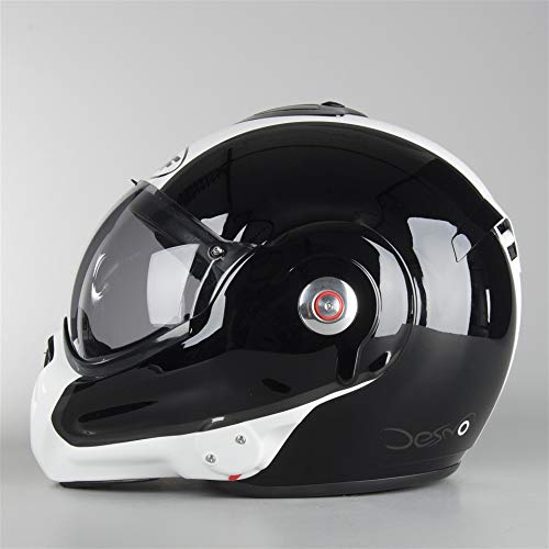 Roof, Casco Tetto Desmo Flash Nero-Bianco 58-M