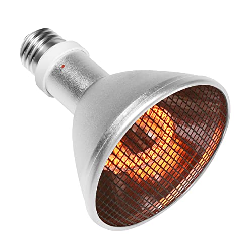 Image of C-Raptile Deep Heat Projector - DHP 160W Infrared Reptile Heat Lamp Bulbs for Turtle Light Bearded Dragon Chicken Lizard Leopard Gecko Snake