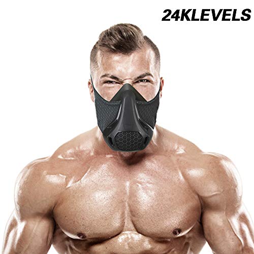 Training Mask Sport Vital Capacity Running 24/48 Breathing Resistance Levels Training Mask Fitness