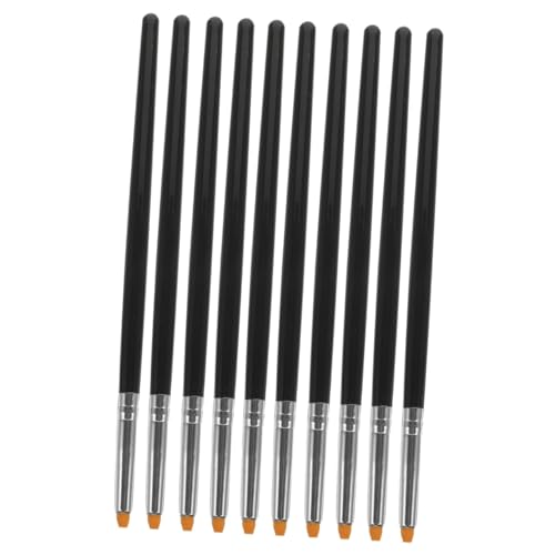 BELLIFFY Eyelash Brush Set 10pcs Lash Lifting Brush Lash Applicator for Makeup Travel-Size for Eyelash Tech
