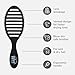 Wet Brush Speed Dry Hair Brush, Black Frost - Vented Design & Soft HeatFlex Bristles Are Blow Dry Safe - Ergonomic Handle Manages Tangles - Pain-Free Hair Accessories