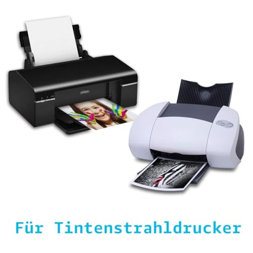 Koala Inkjet Hochglänzend Fotopapier 10x15 cm, 200g/m², 100Blatt, für Canon Epson HP Tintenstrahldrucker