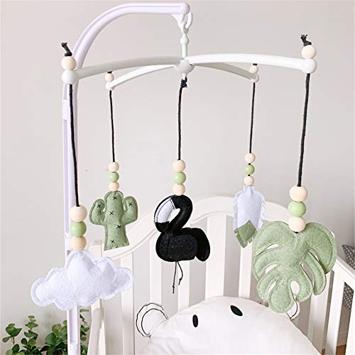 Nicole Knupfer Windspel, mobiele kribbe voor jongens en meisjes, baby windgong hanger, bedbel, mobiele kribbe… - Afbeelding 8
