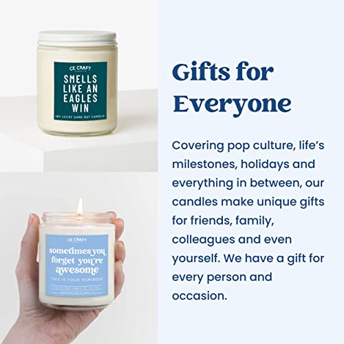 Ce Craft - Smells Like Joe Burrow Candle - Football Themed Candle, Gift For Burrow Fan, Gift For Her, Celebrity Prayer Candle, Gift For Him (Vanilla Oak) #TOP4