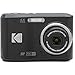 KODAK Pixpro FZ45 Digital Camera Bundle, Includes: SanDisk 64GB SDXC Memory Card, Spare Batteries and Card Reader (4 Items) (Black)