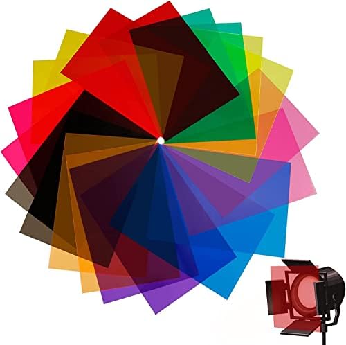 Filtres De Gel En Couleur Transparent 9 Pièces - Correction