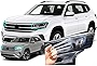 JNK NETWORKS Headlight Protection Film for VW Atlas/Atlas Cross Sport (2021-2022) Pre-Cut, Left and Right Set
