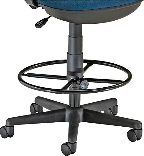 OFM Core Collection Stool Drafting Kit, 19" Diameter Foot Ring, 9" and 12" Extenders, Black