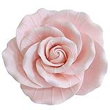 O'Creme Garden Roses Gumpaste Flower Set - Pink - Edible Flowers for Cake Decorating - Sugar Paste Flower Decorations for Cakes, Candy, Cupcake Toppers - Birthday, Wedding, Valentines, Baby Shower
