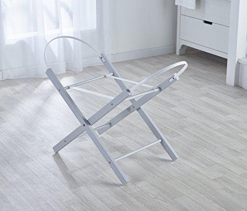 Kinder Valley Soporte plegable para cesta de Moses, gris, 1 unidad (paquete de 1)