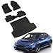 LASFIT Floor Mats & Cargo Mat Fits for Subaru WRX 2026 2025 2024 2023 2022, All Weather TPE Custom Fit Easy Clean Durable No-Curling Floor Liners for WRX 2022-2026 Car Mats & Trunk Mats, Black