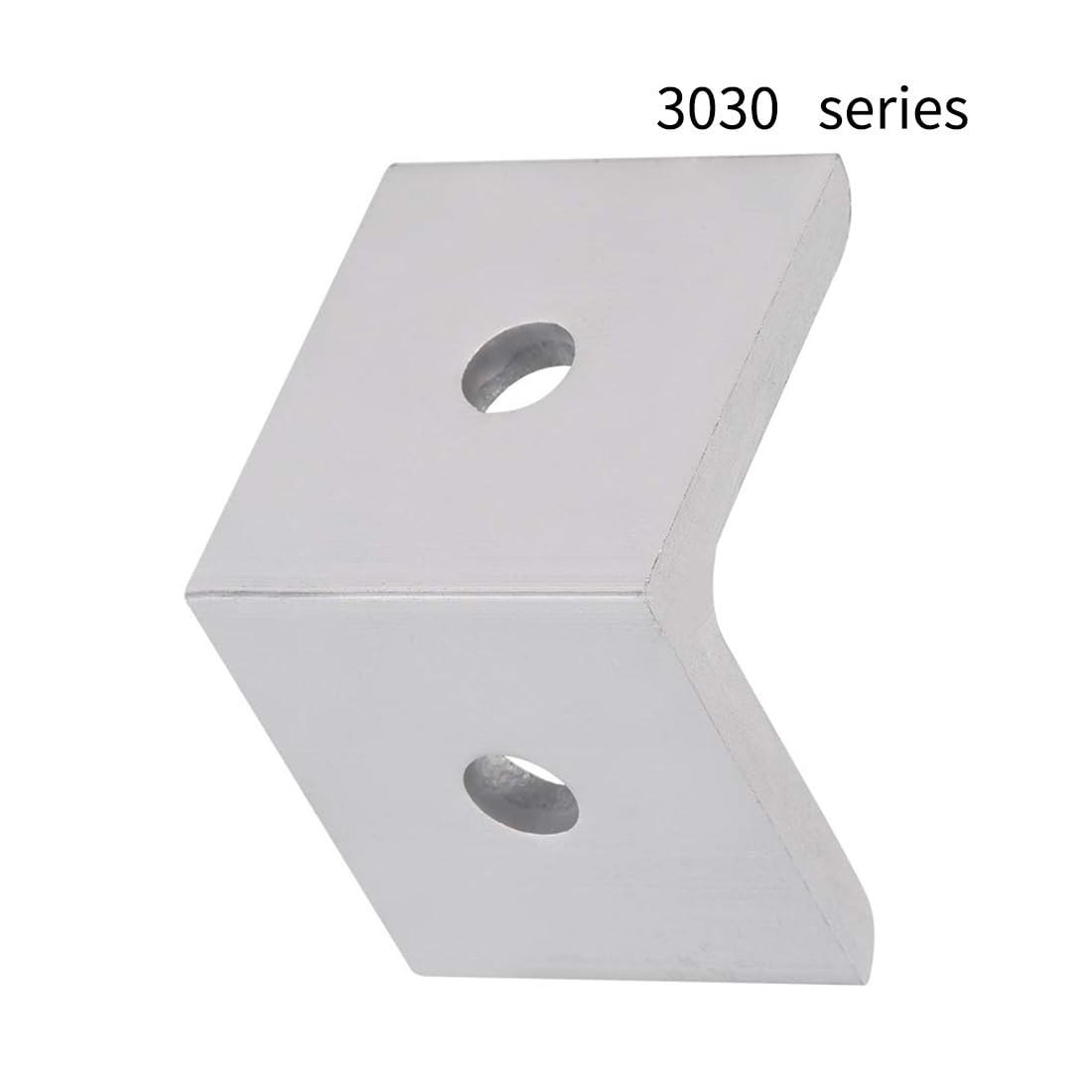 TA-VIGOR 6 Pcs Aluminum Inside Corner Brackets for 3030 Series Extrusion, L-Shape Angle Connectors for 6mm T-Slot - Image 3