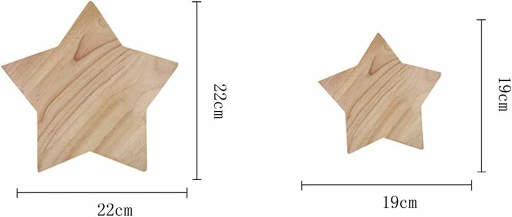 Wall Lamp Room Star Wall Lamp Solid Wood Led Bedroom Bedside Energy Saving Creative Decorative Clothing Store(S)